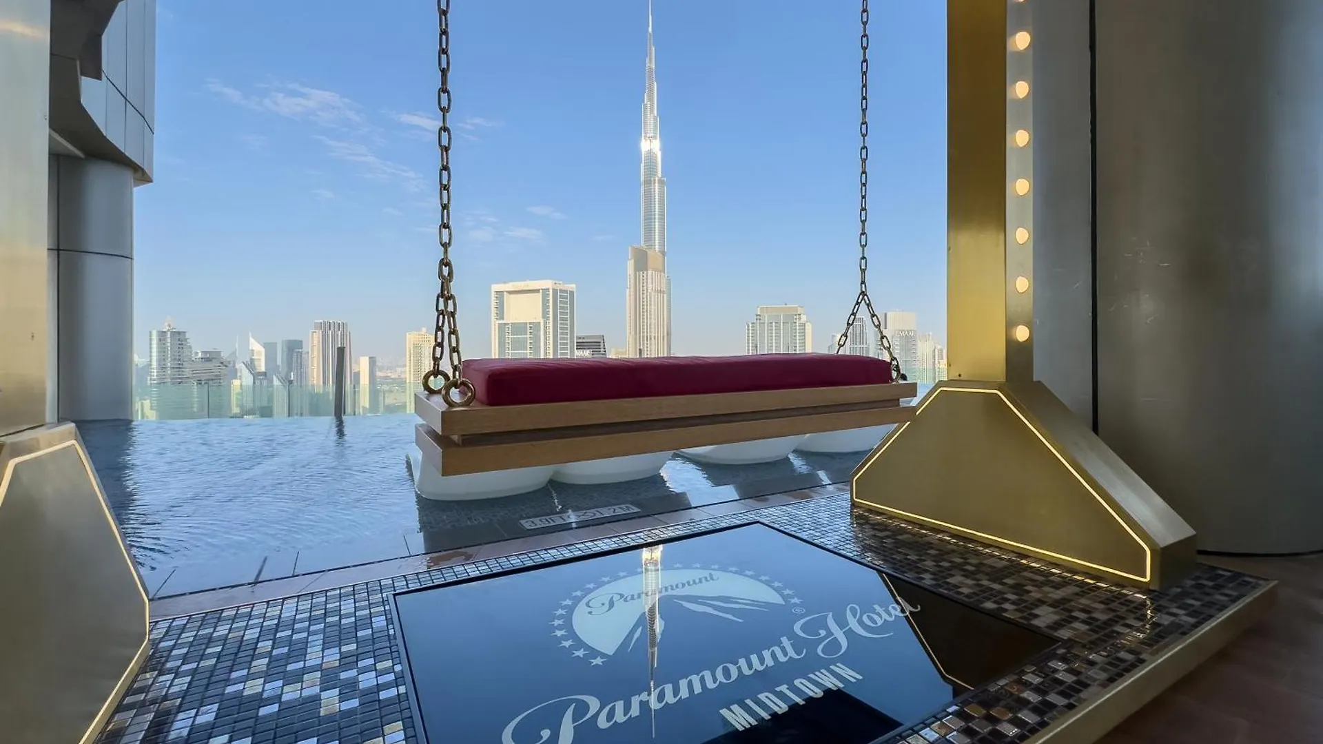Cloud Nine Dubai Panorama & Rooftop Infinity Pool, 3Br Apartment In Paramount Hotel Midtown