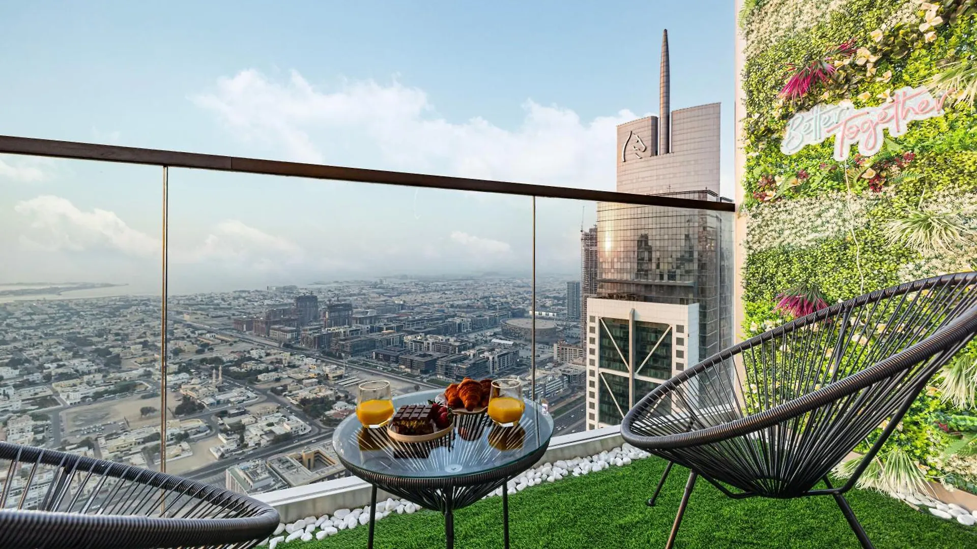 Cloud Nine Dubai Panorama & Rooftop Infinity Pool, 3Br Apartment In Paramount Hotel Midtown