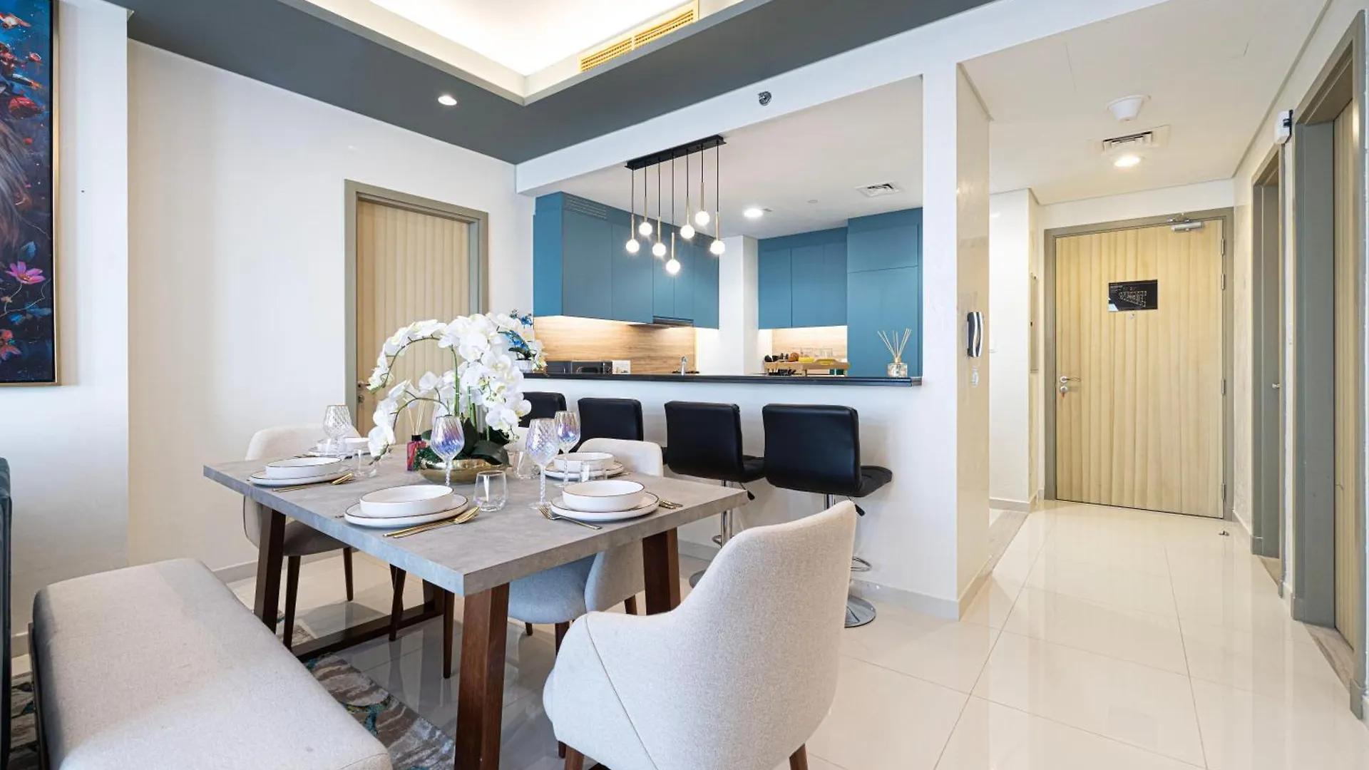 Cloud Nine Dubai Panorama & Rooftop Infinity Pool, 3Br Apartment In Paramount Hotel Midtown