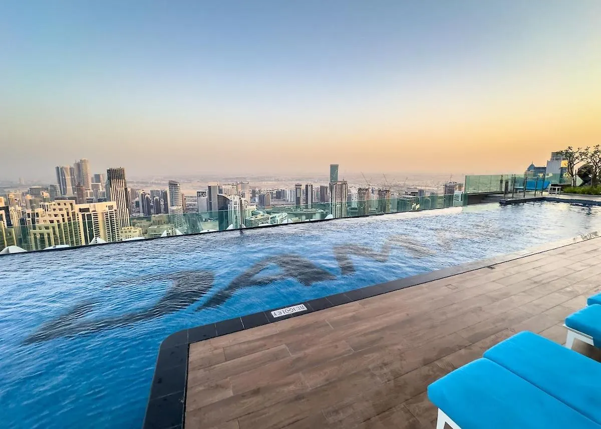 Cloud Nine Dubai Panorama & Rooftop Infinity Pool, 3Br Apartment In Paramount Hotel Midtown
