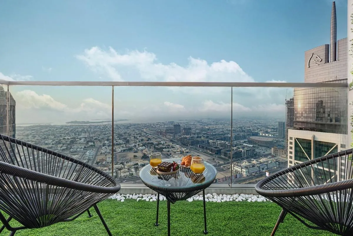 Cloud Nine Dubai Panorama & Rooftop Infinity Pool, 3Br Apartment In Paramount Hotel Midtown