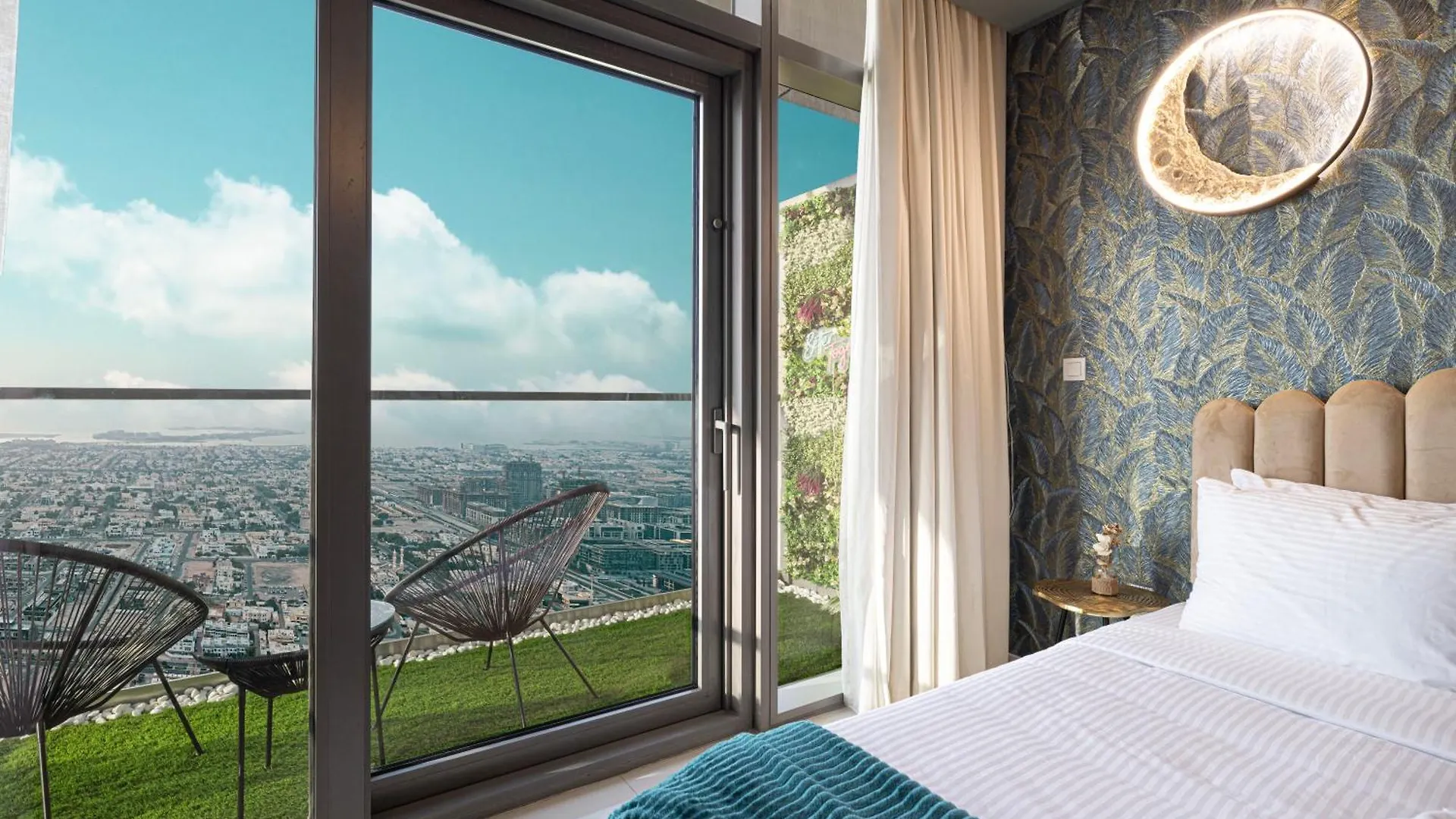 Cloud Nine Dubai Panorama & Rooftop Infinity Pool, 3Br Apartment In Paramount Hotel Midtown