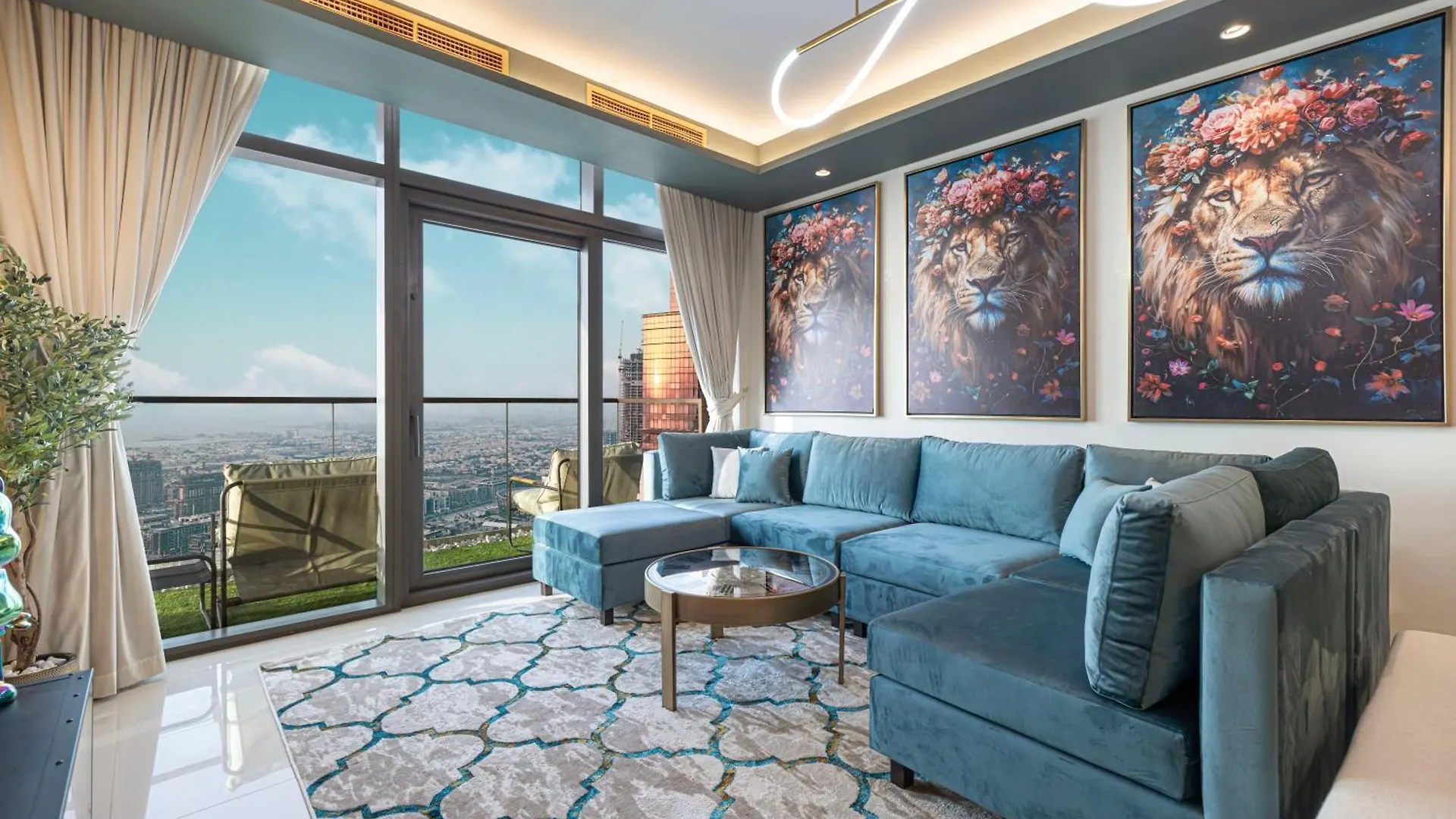 Cloud Nine Dubai Panorama & Rooftop Infinity Pool, 3Br Apartment In Paramount Hotel Midtown