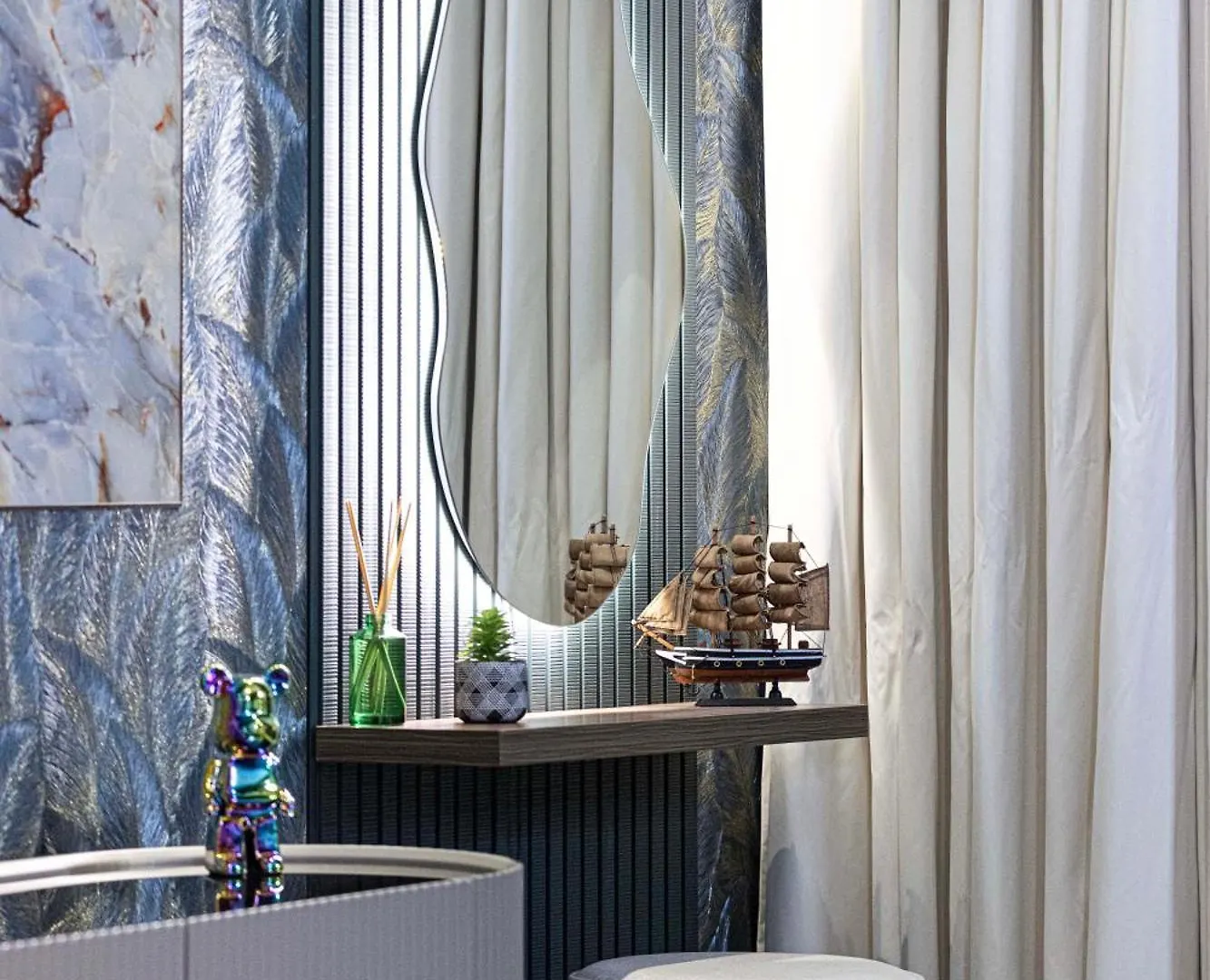 Cloud Nine Dubai Panorama & Rooftop Infinity Pool, 3Br Apartment In Paramount Hotel Midtown
