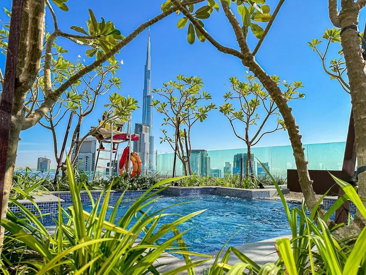 Cloud Nine Dubai Panorama & Rooftop Infinity Pool, 3Br Apartment In Paramount Hotel Midtown