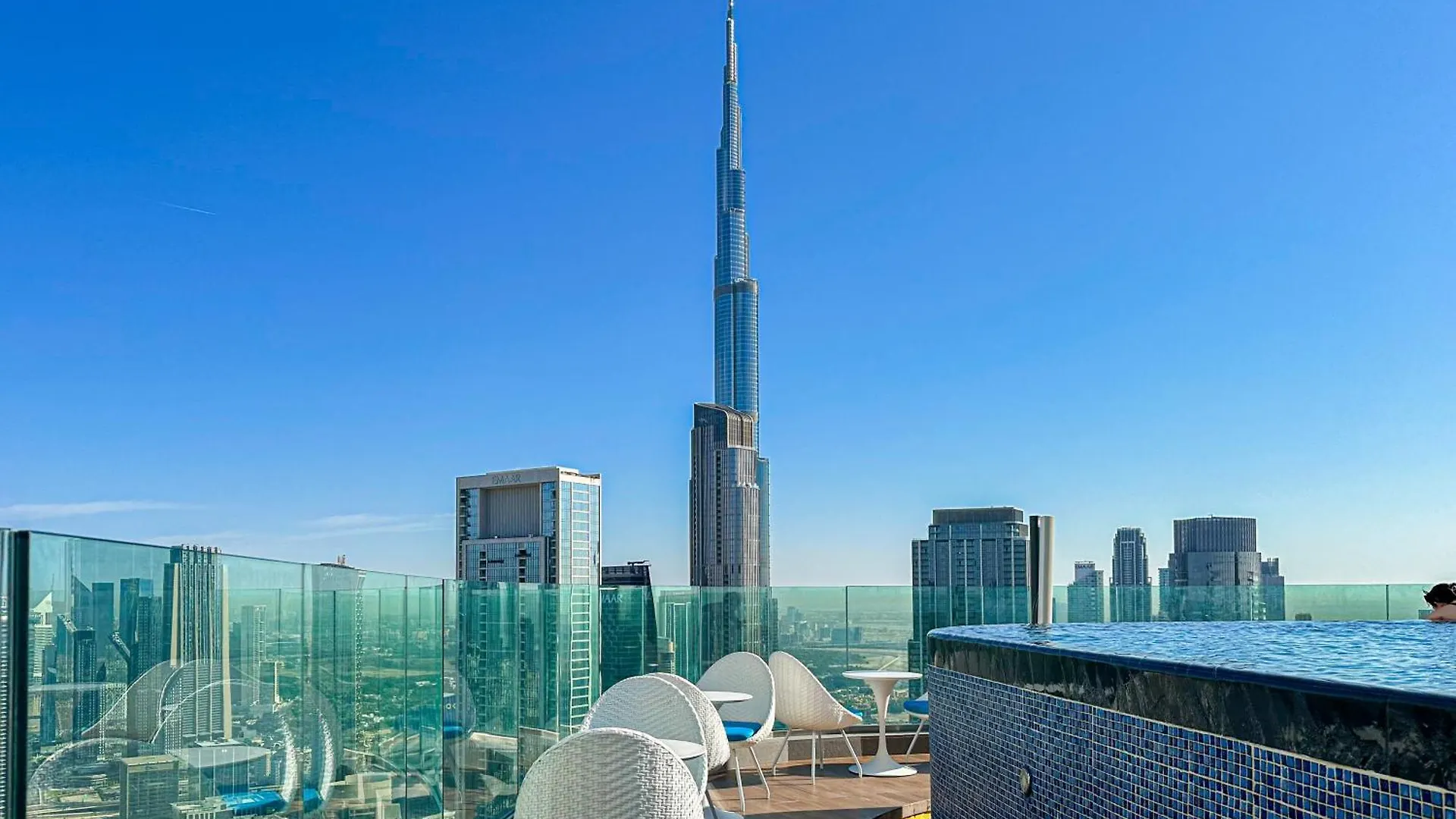 Cloud Nine Dubai Panorama & Rooftop Infinity Pool, 3Br Apartment In Paramount Hotel Midtown United Arab Emirates