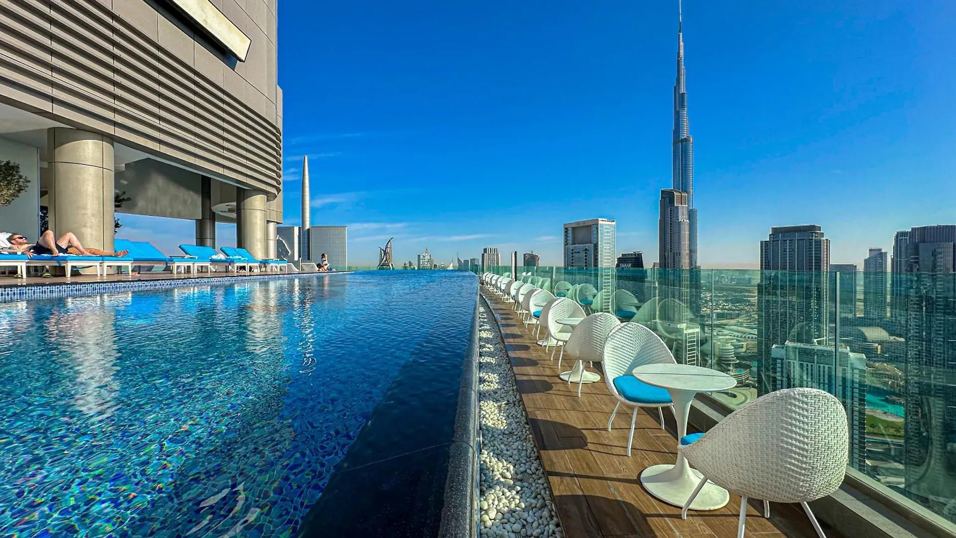 Cloud Nine Dubai Panorama & Rooftop Infinity Pool, 3Br Apartment In Paramount Hotel Midtown