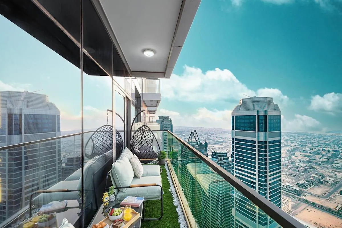Cloud Nine Dubai Panorama & Rooftop Infinity Pool, 3Br Apartment In Paramount Hotel Midtown Emiratos Árabes Unidos